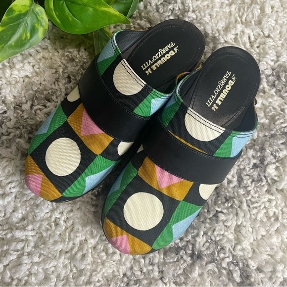 LDJ X Fabrizio Viti Jean Clogs Lucky Charms in Calf Leather size 6 - Picture 5 of 12